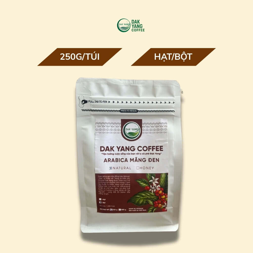 arabica 250g - cà phê nguyên chất - Dak Yang Coffee