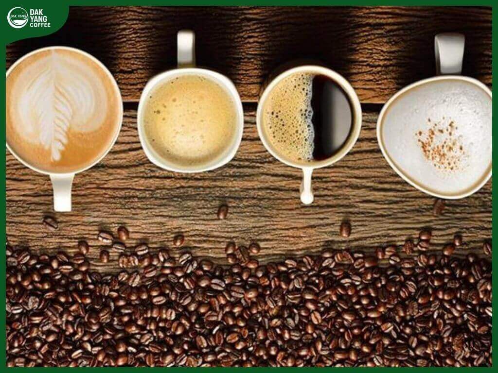 Các loại cà phê Dak Yang Coffee
